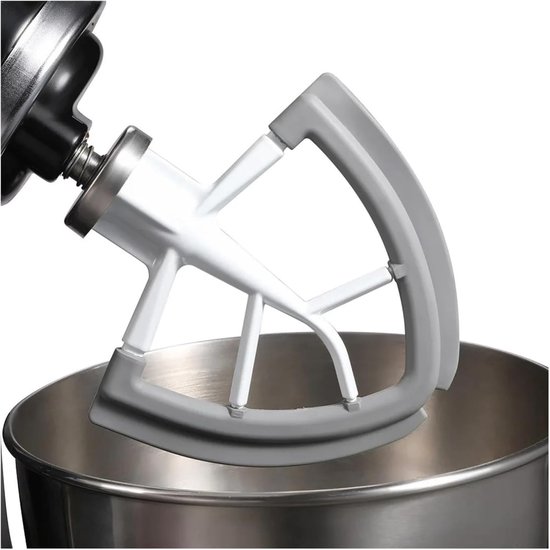 Mixer Flex Edge Beater - Keukenmachine Accessoire - Beslag Mengen - Siliconen Rand - 45-5 Qt Kom - One Color — afbeelding 2
