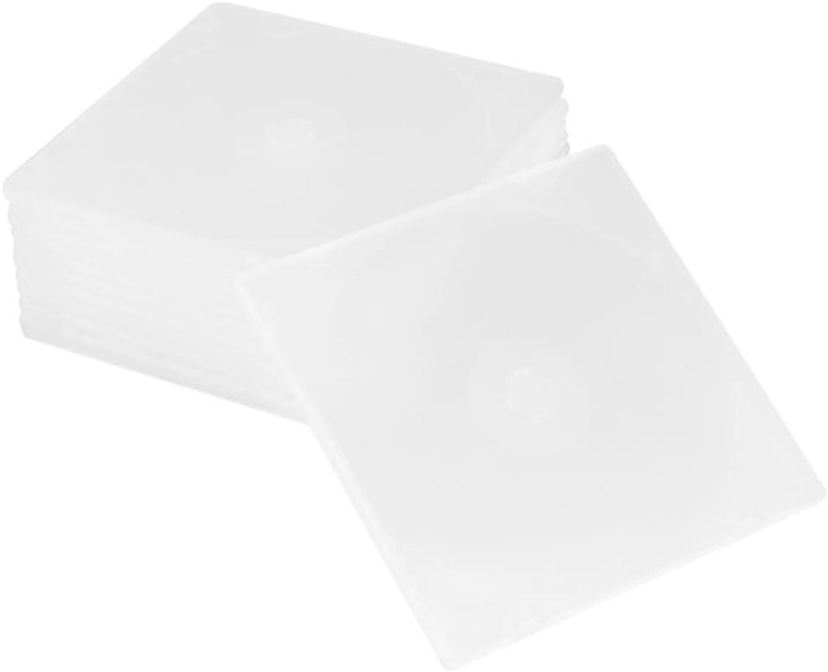 CD Boxen - DVD Opslag - Muziek Archiveren - Transparant Ontwerp - 15 Stuks - Helder