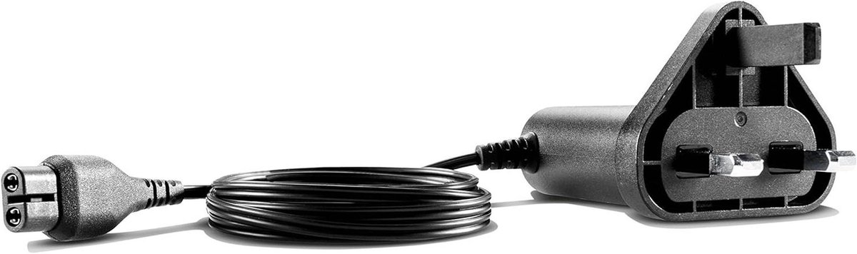 Oplaadkabel Batterij - Accu Lader - Stofzuiger Opladen - Universele Pasvorm - 3-polig - Zwart