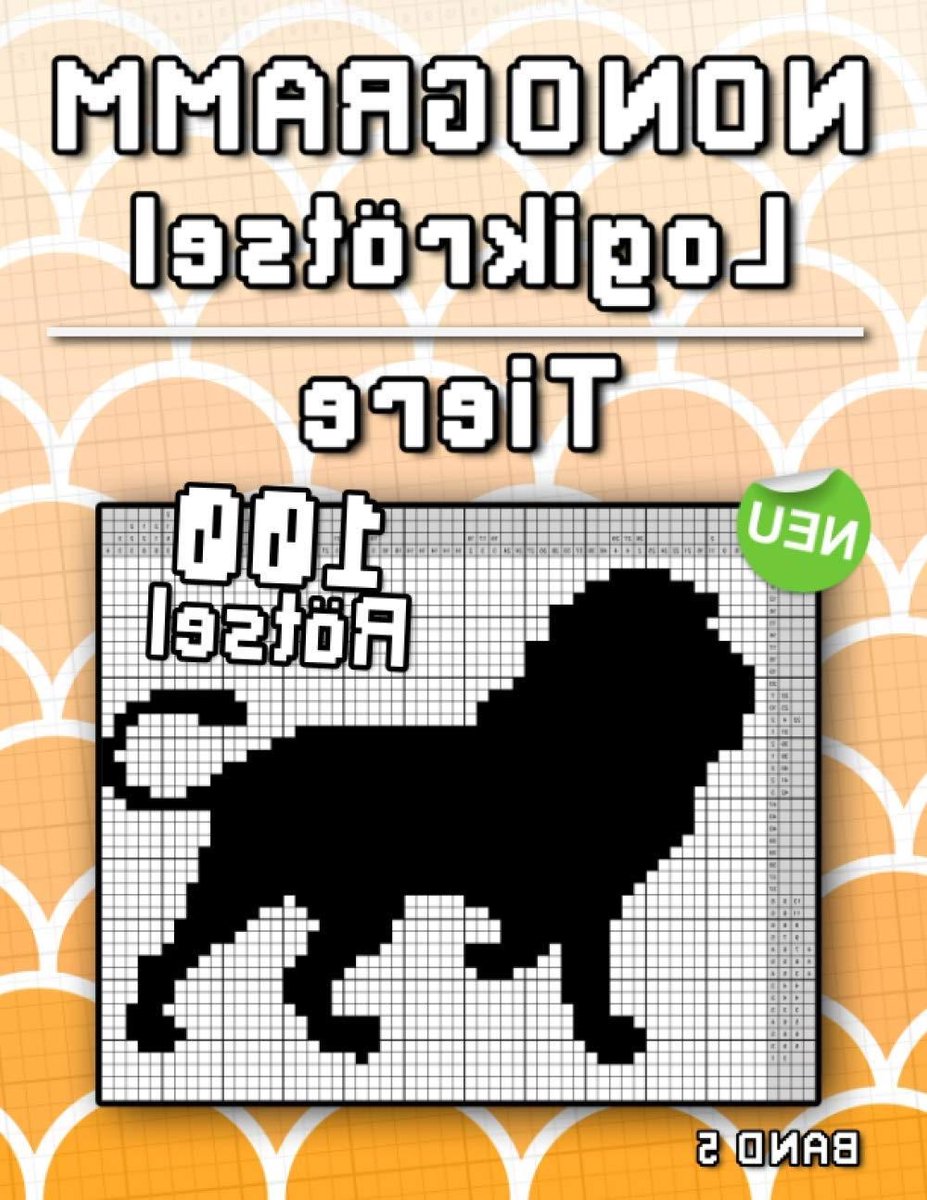 Nonogram Puzzels - Logische Plaatjes - Brein Training - Dieren Thema - A4 Formaat - Wit