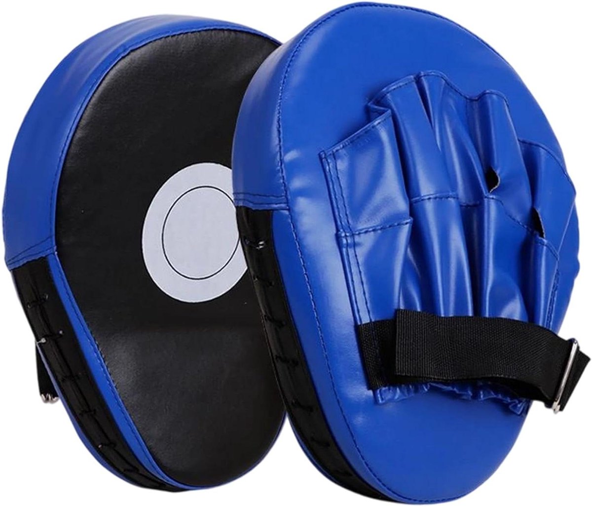 Bokshandschoenen - Boxhandschoenen Trainingspads - Bokstraining Verbeteren - Schokabsorberende Vulling - 28.4 x 21.9 x 8.3 cm - Blauw
