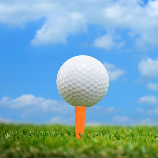 Golf Tee Set - Golf Accessoires - Golf Training - Herbruikbaar Plastic - 7 x 1 x 1 cm van GOLF — afbeelding 2