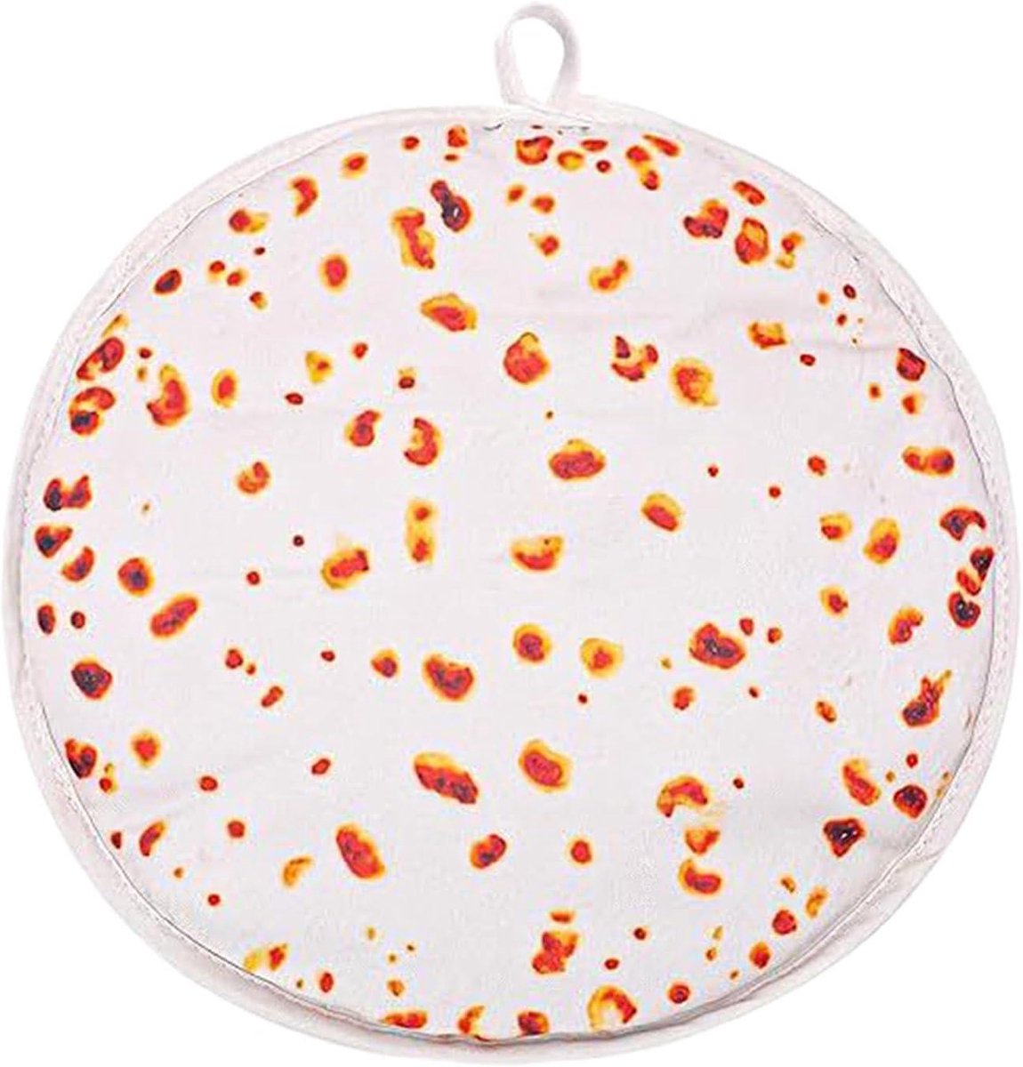Tortilla Warmer - Meelzak Pannenkoekenwarmer - Maaltijden Warm Houden - Magnetronbestendig Ontwerp - 30.5 cm - Grijs