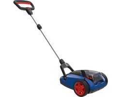 KAD® Grasmaaier Accu - Accu Grasmaaier – Inclusief Accu & Lader – Blauw/Rood/Zwart - 44cm x 34cm x 116cm