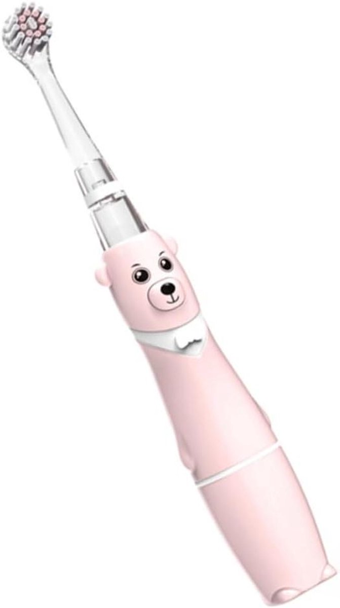 Elektrische Tandenborstel - Kinder Tandenborstel - Tanden Poetsen - Zachte Borstelharen - 16.5 cm - Roze