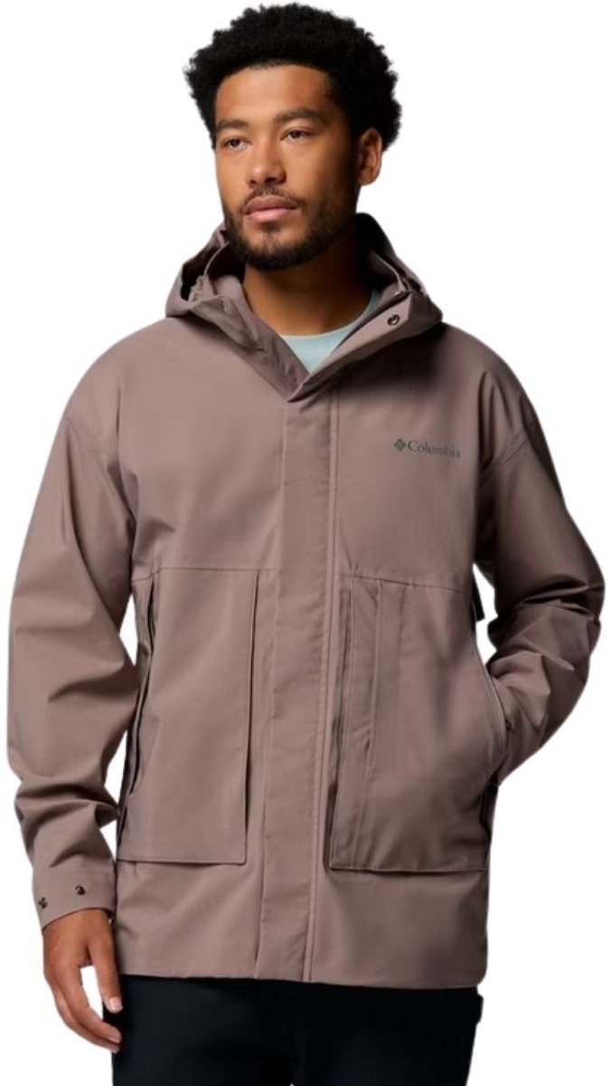 Columbia Mens Street Heights Shell Jacket 254 Iron