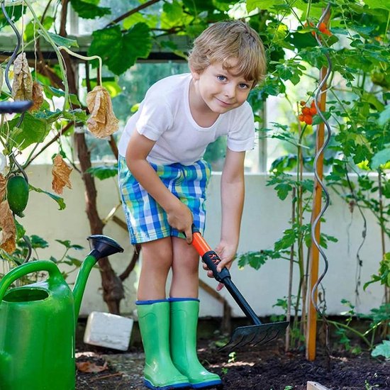 Tuingereedschap Set - Tuin Tools - Planten Verzorgen - Ergonomische Handgrepen - 3 Delig - Roestvrij Staal van Tuingereedschap. — afbeelding 3