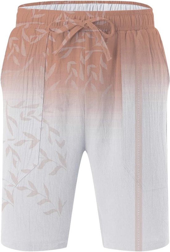 Casual Strandbroek - Zomerbroek - Ontspannen Zomer - Lichtgewicht Materiaal - Korte Maat - Blauw — afbeelding 4