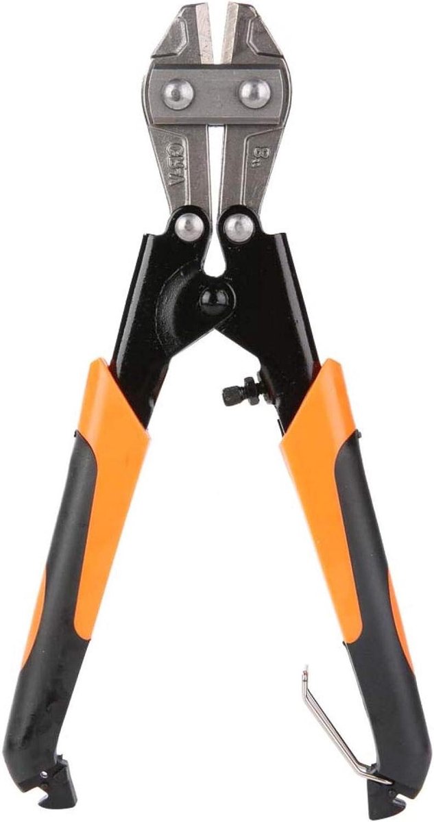 Boutenschaar Mini - Betonschaar Tang - Bouten Zagen - Ergonomisch Ontwerp - 8 inch - Zilver