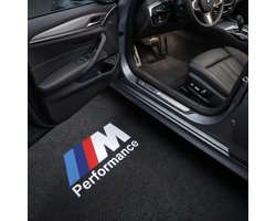 BMW LED Deurverlichting – M Performance Variant – Set van 2 | Ultra HD Logo Projectie | Plug & Play Instapverlichting | Geschikt voor 1‑, 2‑, 3‑, 4‑, 5‑, 6‑, 7‑Serie, X1, X3, X5, X6