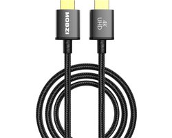 MOBZI 5 Meter HDMI 2.0 Kabel – 4K Ultra HD 60Hz – 18Gbps – Compatibel met PS4 PS5 Xbox Samsung LG Sony TV Laptop Monitor Projector – Stabiel Signaal