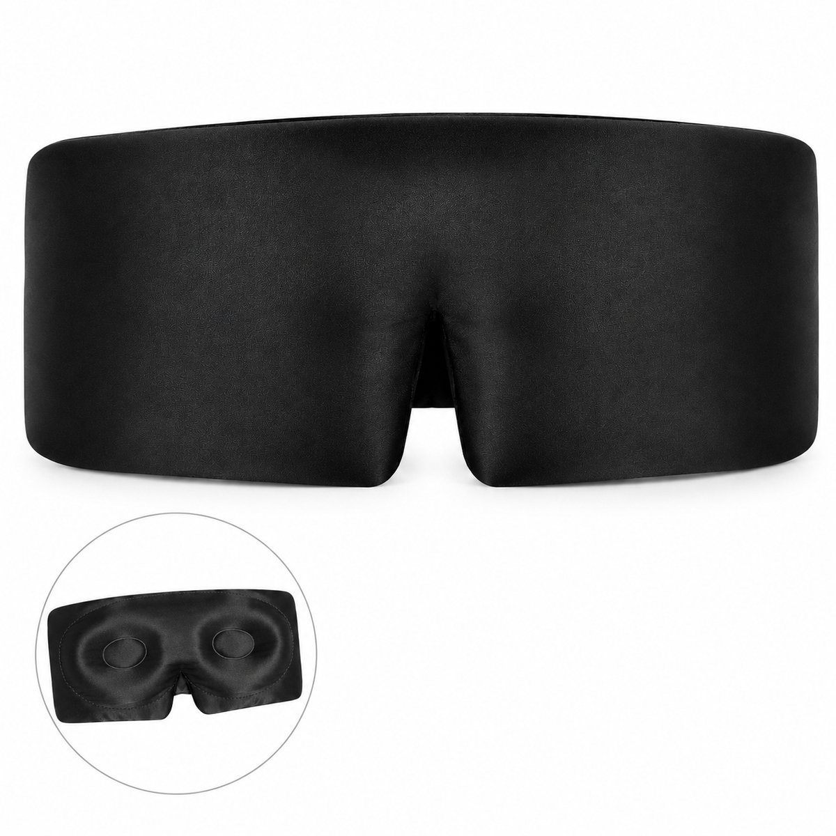MySleepFit Premium 3D Zijden Slaapmasker productafbeelding