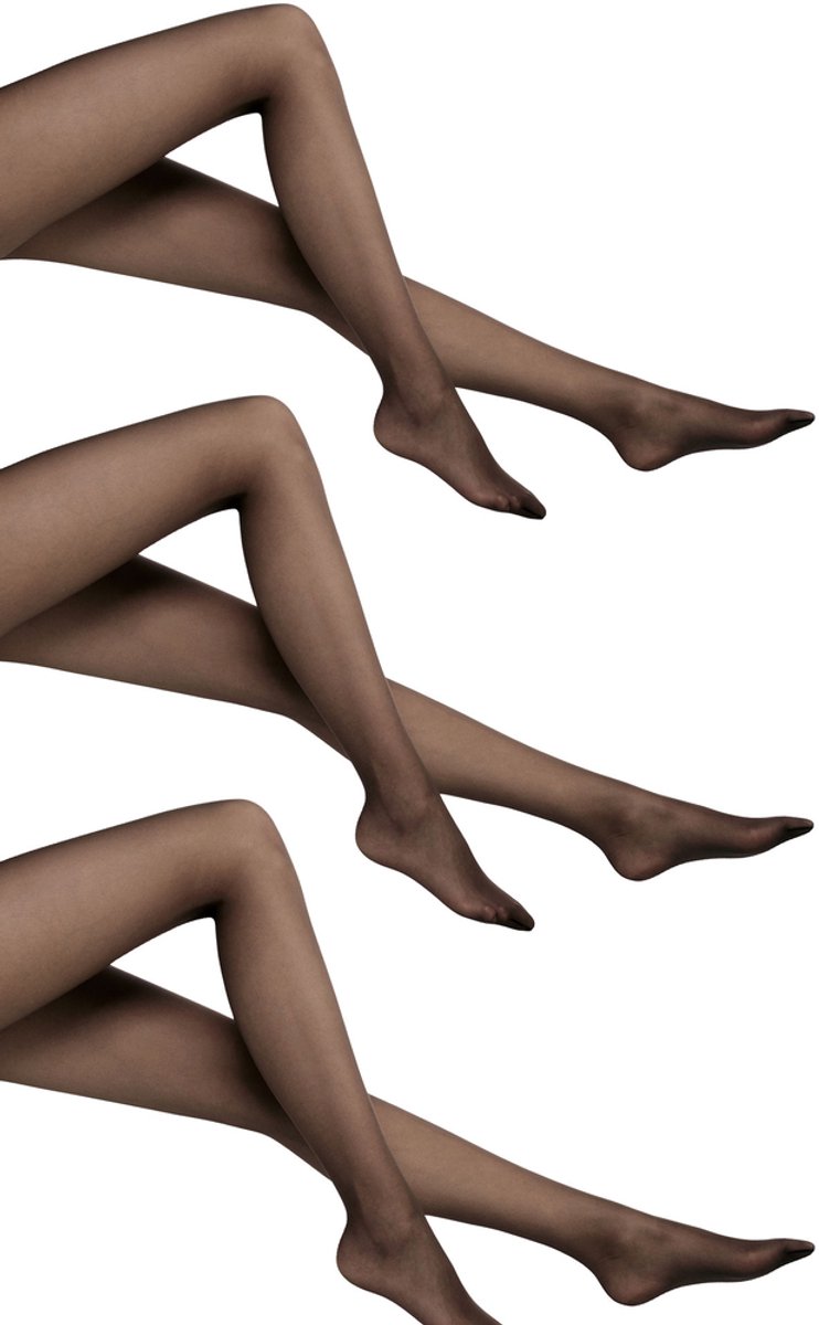 Sheer 15 Tights Promo Set (3 units) - black