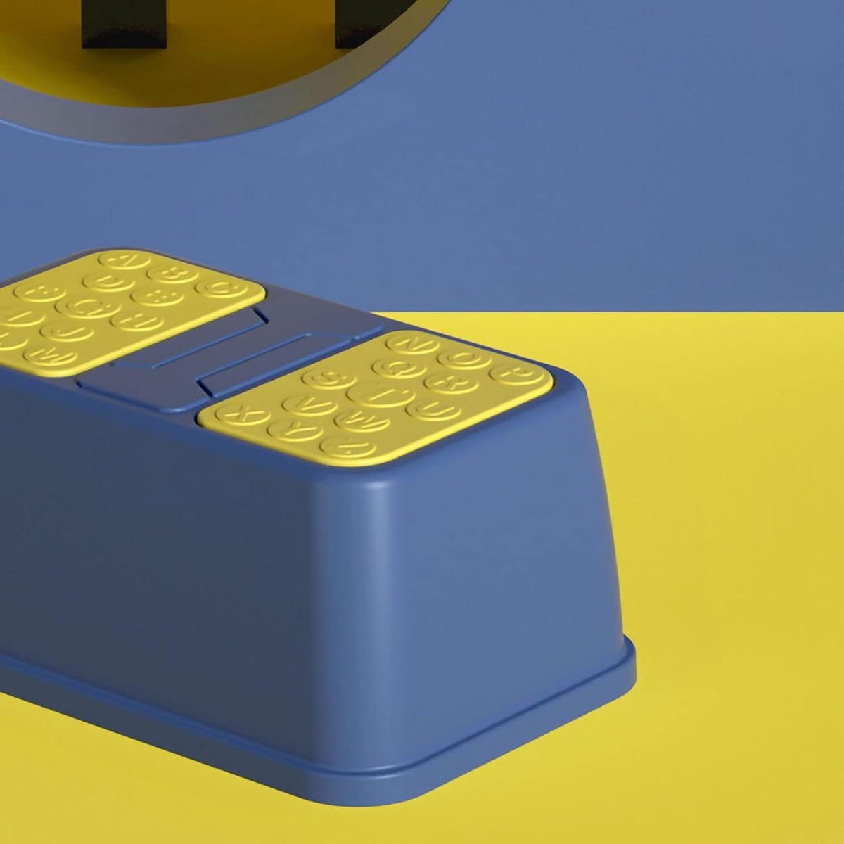 Toiletkrukje - Zindelijkheidskruk - Zindelijkheidstraining - Antislip ontwerp - 32x19x15 cm - Blauw