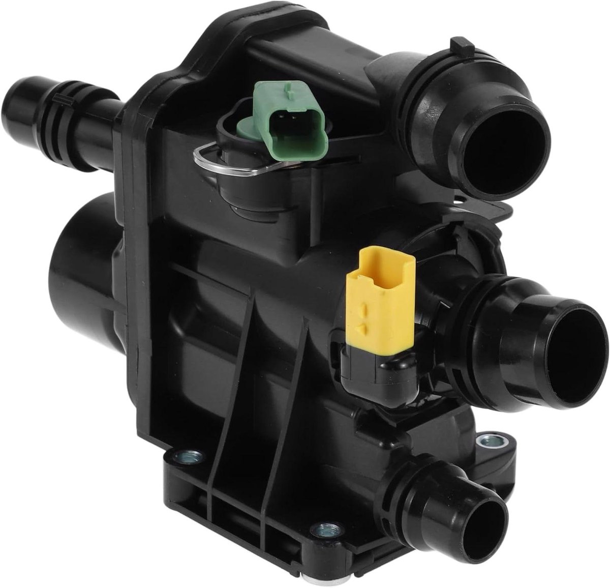 Thermostaat Huis - Koelvloeistof Montage - Motor Temperatuur - Directe Vervanging - 1 Stuk - Zwart