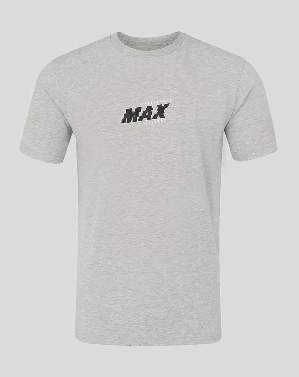 Max Verstappen Graphic Pixel Back Shirt Grijs 2026 4XL - Oracle Red Bull Racing - Formule 1
