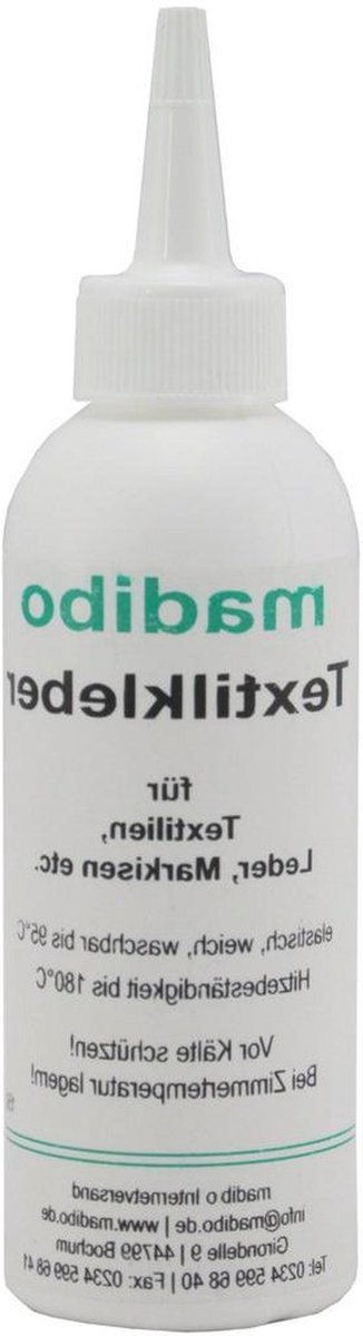 Textiel Lijm - Stof Lijm - Kleding Repareren - Waterproof en Wasbaar - 150 g - Transparant
