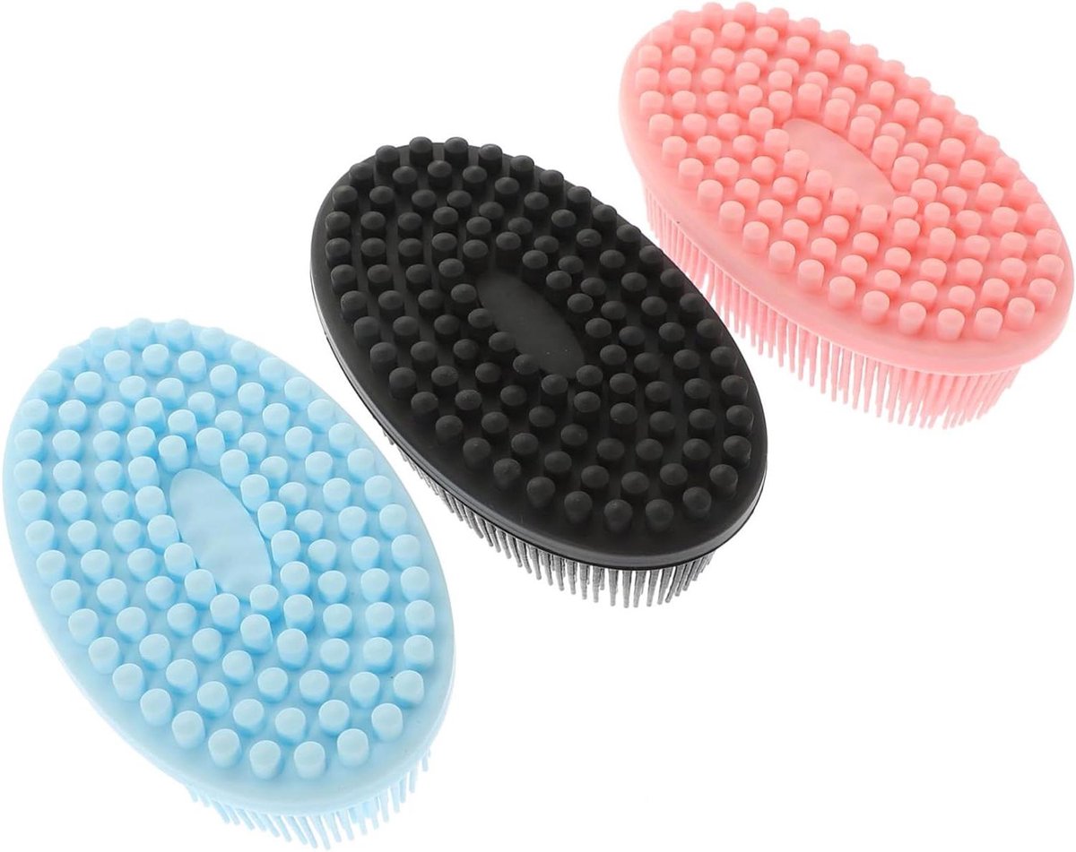 Badborstel Set - Body Scrub Exfoliator - Huid Reinigen - Ergonomisch Ontwerp - 12 x 7 x 35 cm