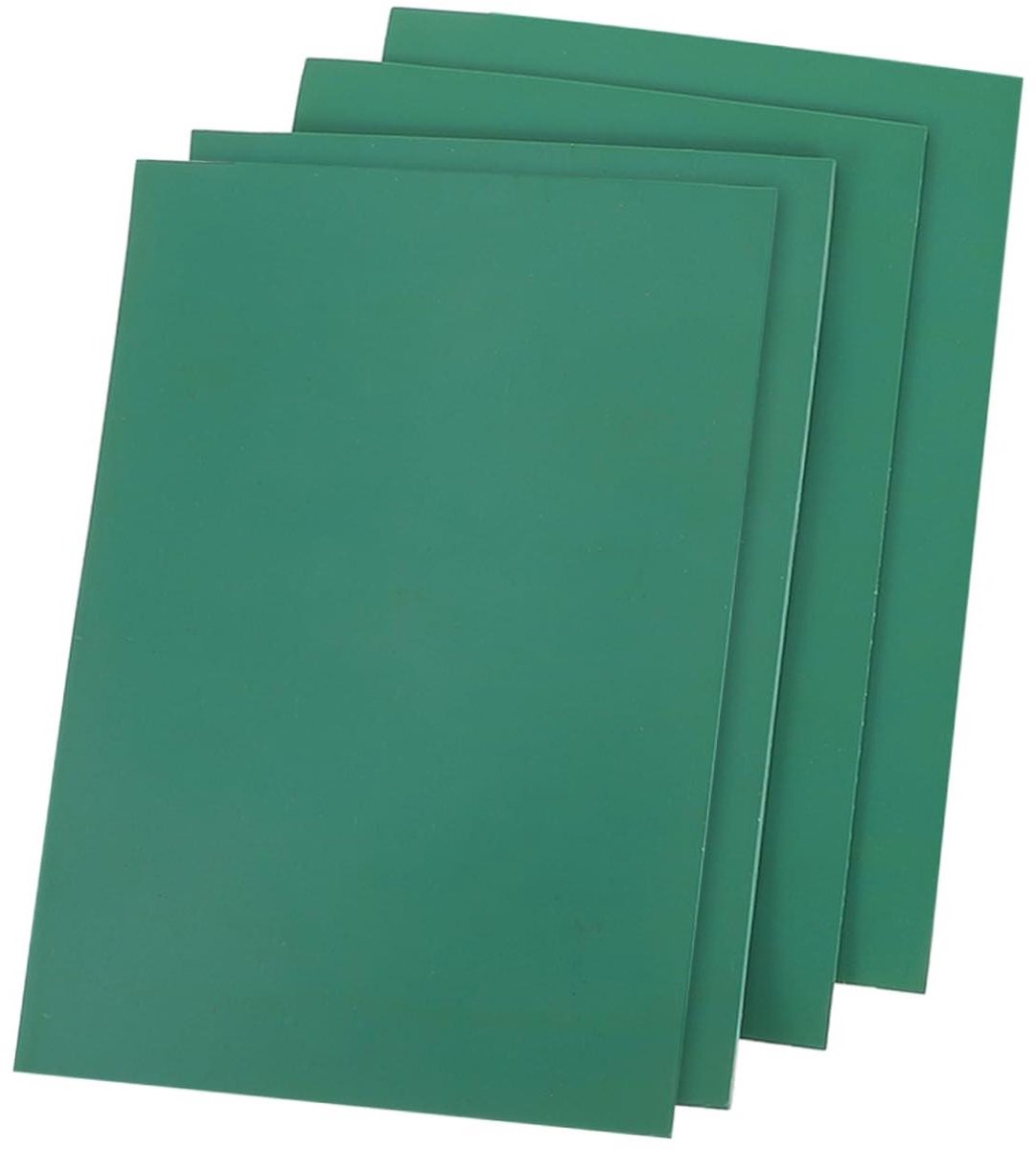 Gravureplaten PVC - Snijplaten Printplaten - Printmaking Hobby - Buigbaar zonder te breken - 29 x 21 cm - Groen