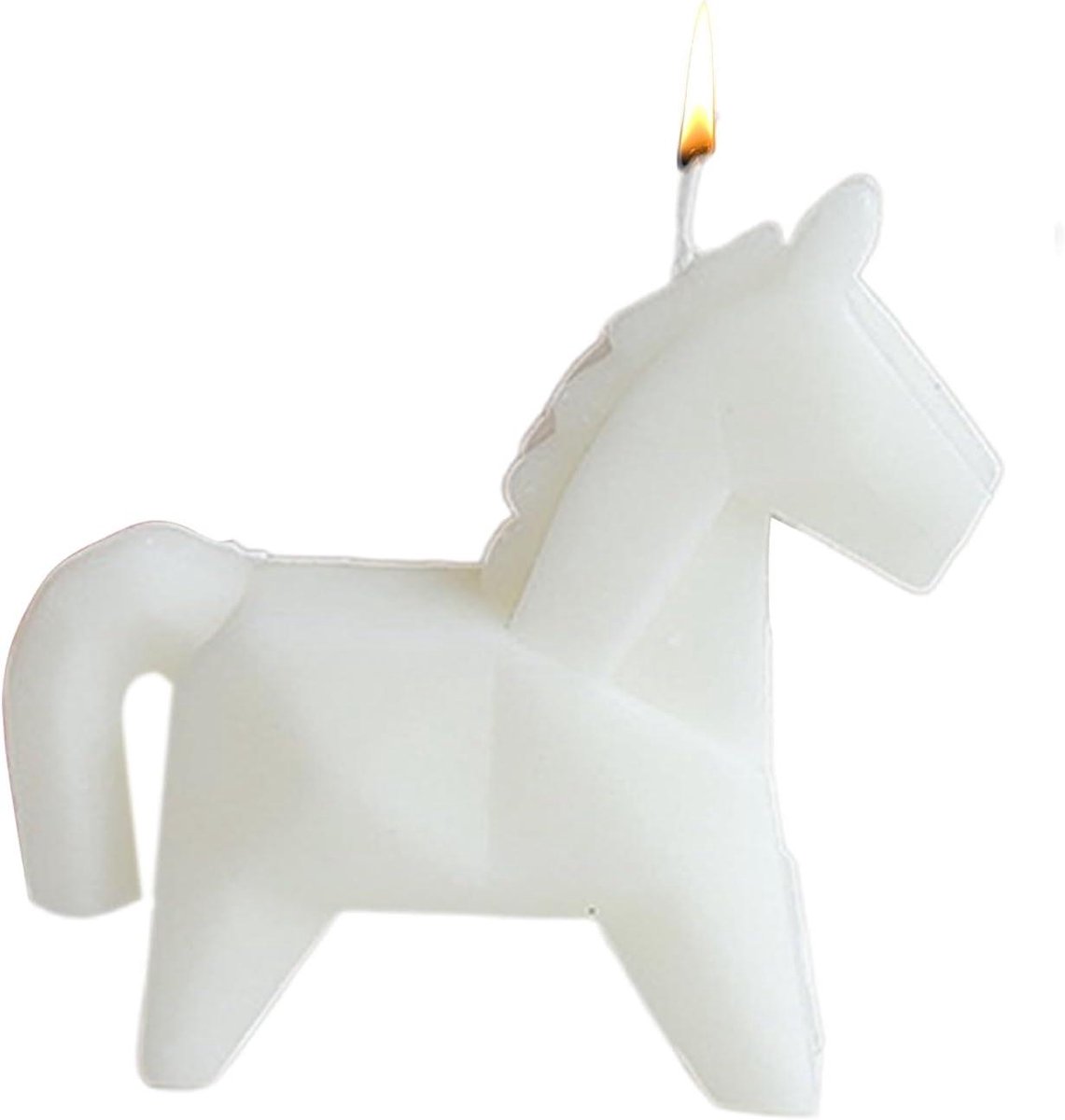 Paarden Geurkaars - Oudejaarsavond Kaars - Woondecoratie - Chinees Paard Ontwerp - 8.1 cm 