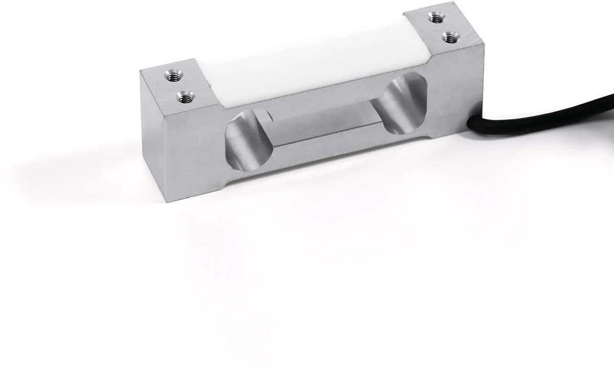 Weegcel Sensor - HX711 Module - Precisie Wegen - Enkele Straal - 0-10 kg - Zilver