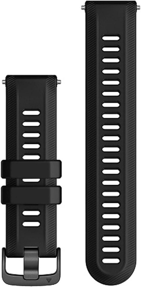 Horlogeband Siliconen - Polsband Garmin - Sportactiviteiten - QuickFit 22mm - One size fits all - Agaat