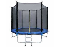 ORYXEARTH 8FT Trampoline – Strong Steel Frame – Safe Outdoor Fun – Heavy-Duty Design – High Capacity – Easy Assembly for Garden & Backyard – Perfect for Kids & Adults