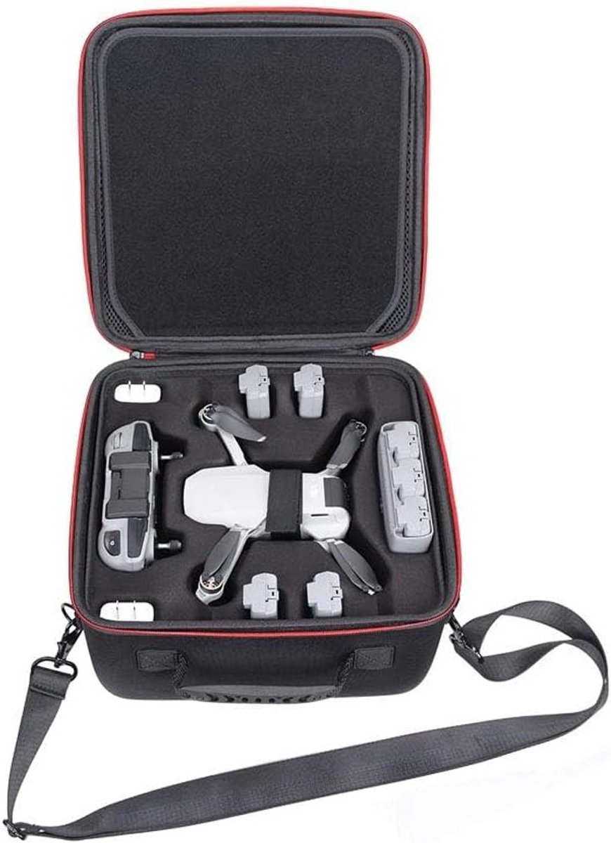 Drone Kcase Cover voor DJI Mini 4K, Mini 2, Tiny 2 SE en Tiny SE met ruimte voor accessoires zoals controller, batterijen en propellers