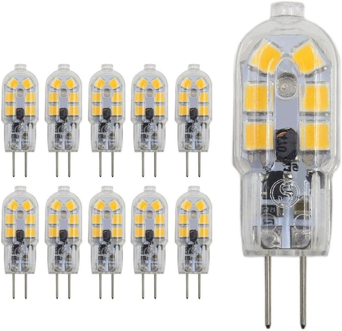 G4 LED Lampen - Bi-Pin Lampen - Sfeerverlichting Binnen - Energiebesparend - 1.5 Watt - Warm Wit