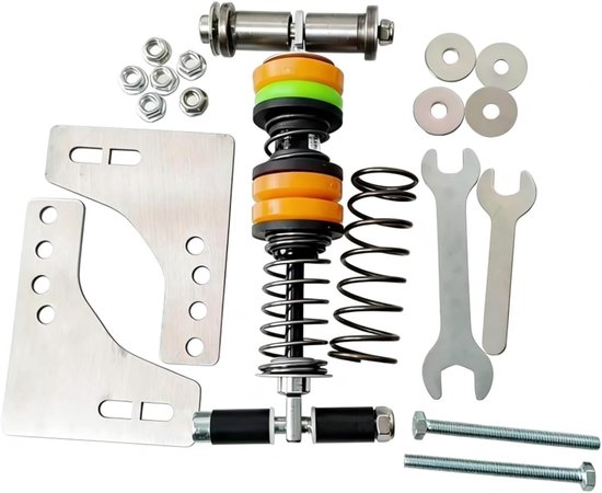 Pedalen Modificatie Kit - Verstelbare Demping - Race Simulatie - Dubbele Veer Modus - 1x1x1 cm - Koppeling — afbeelding 3