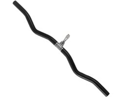 Lat Pull Down Bar - Kabelmachine Handvat - Krachttraining Bovenlichaam - Ergonomische V-Grip - 80 cm - Zwart