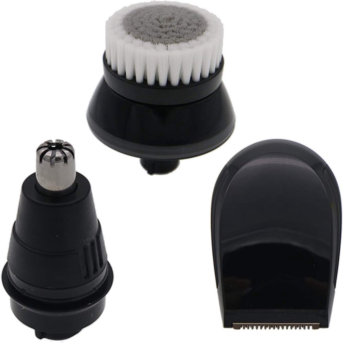 Vervangende Neus Trimmerkop met Reinigingsborstel en Trimmer voor Philips RQ1050 RQ1060 RQ585/52 - Interchangeable en Draadloos Gebruik
