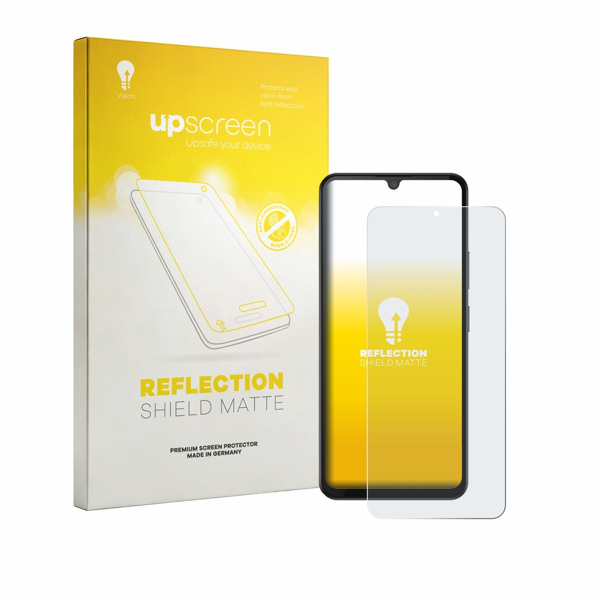 upscreen - Screenprotector voor Doogee M30 - Folie Beschermfolie anti glare matte