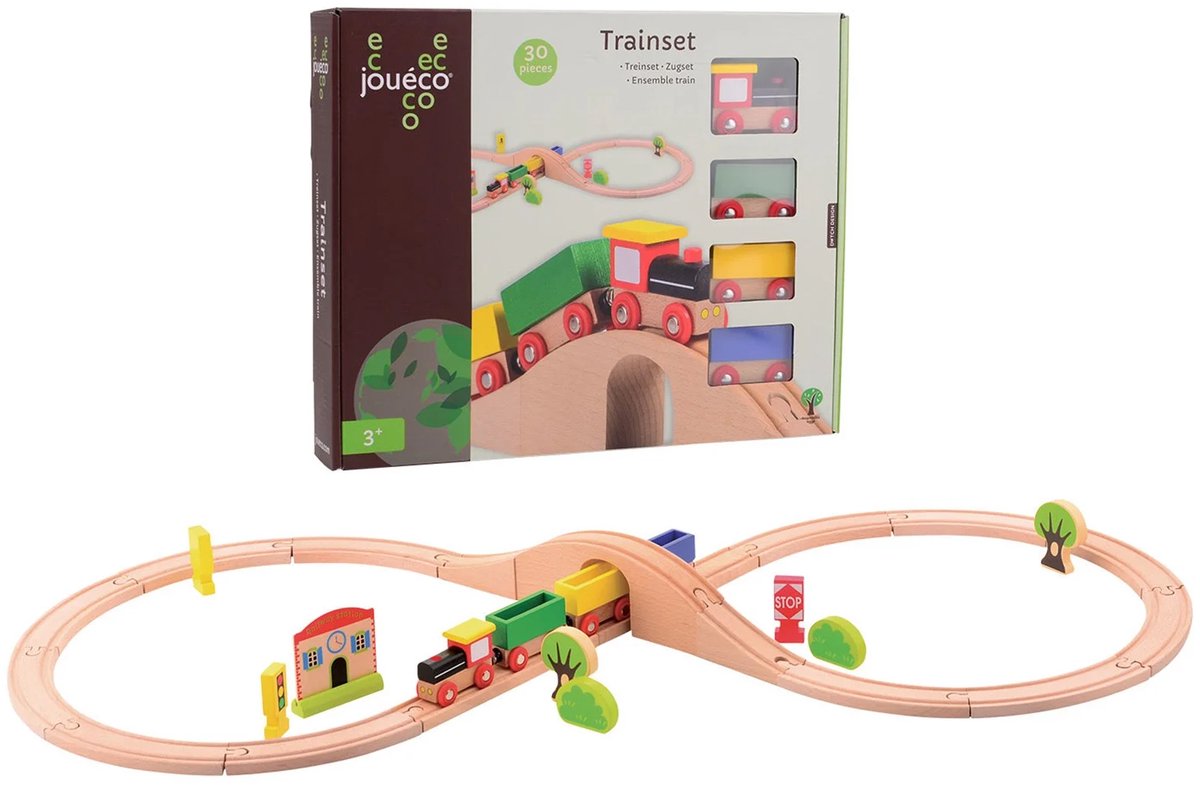 Jouéco Treinset 30 pieces