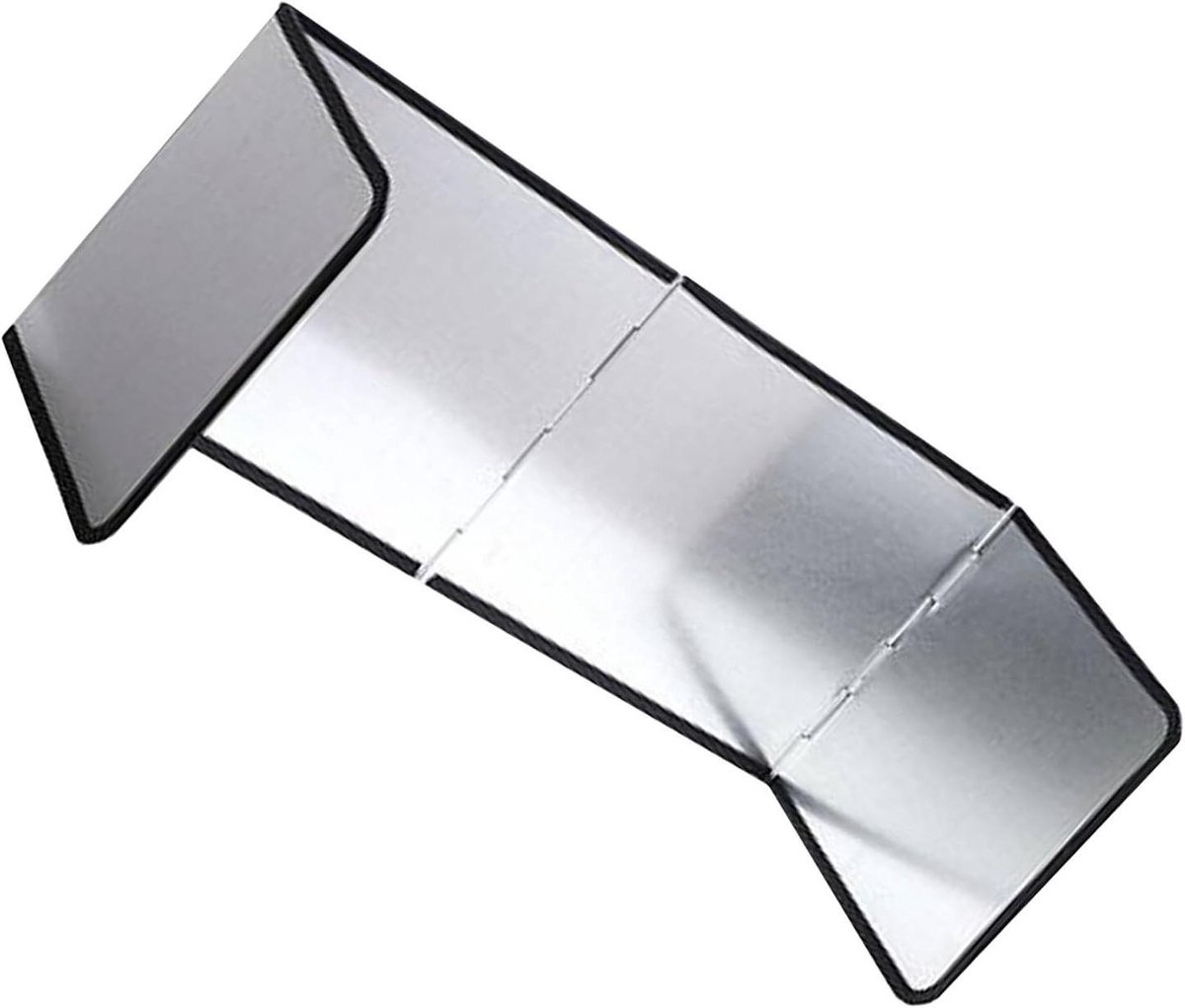 Rvs Spatbescherming - Keuken Scherm - Koken Beschermen - Inklapbaar Ontwerp - 76.5 cm - Zilver