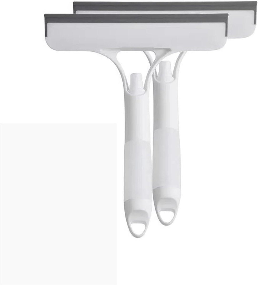 Raamwissers - Raamreiniger - Streeploos Reinigen - 3-in-1 Functionaliteit - 2 stuks - Veelkleurig