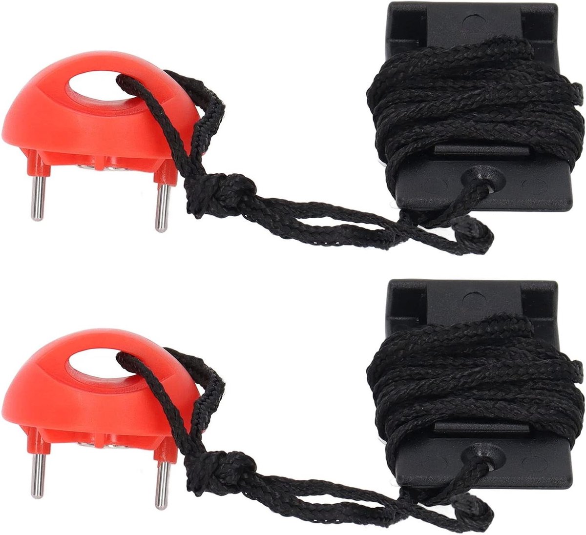 Loopband Sleutel - Veiligheidsslot - Veilig Trainen - Magnetische Beveiliging - 2 Stuks - Zwart