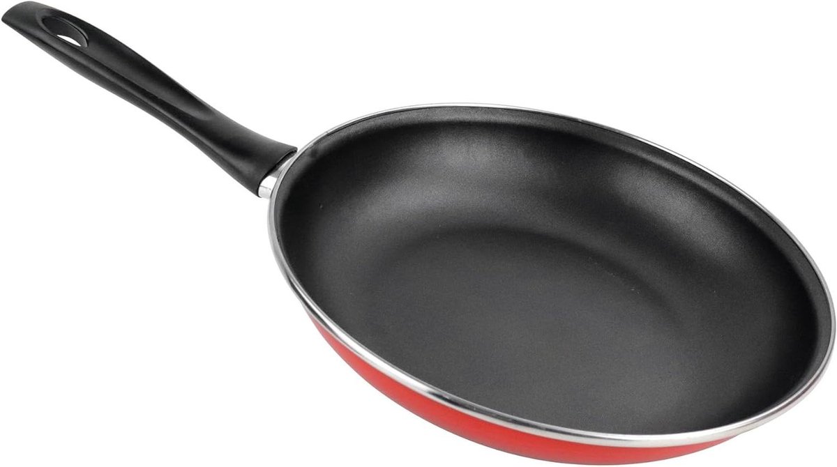 Kookpannen Set - Pannen Set - Koken en Bakken - Energiezuinig Ontwerp - D16 D20 D24 - Rood