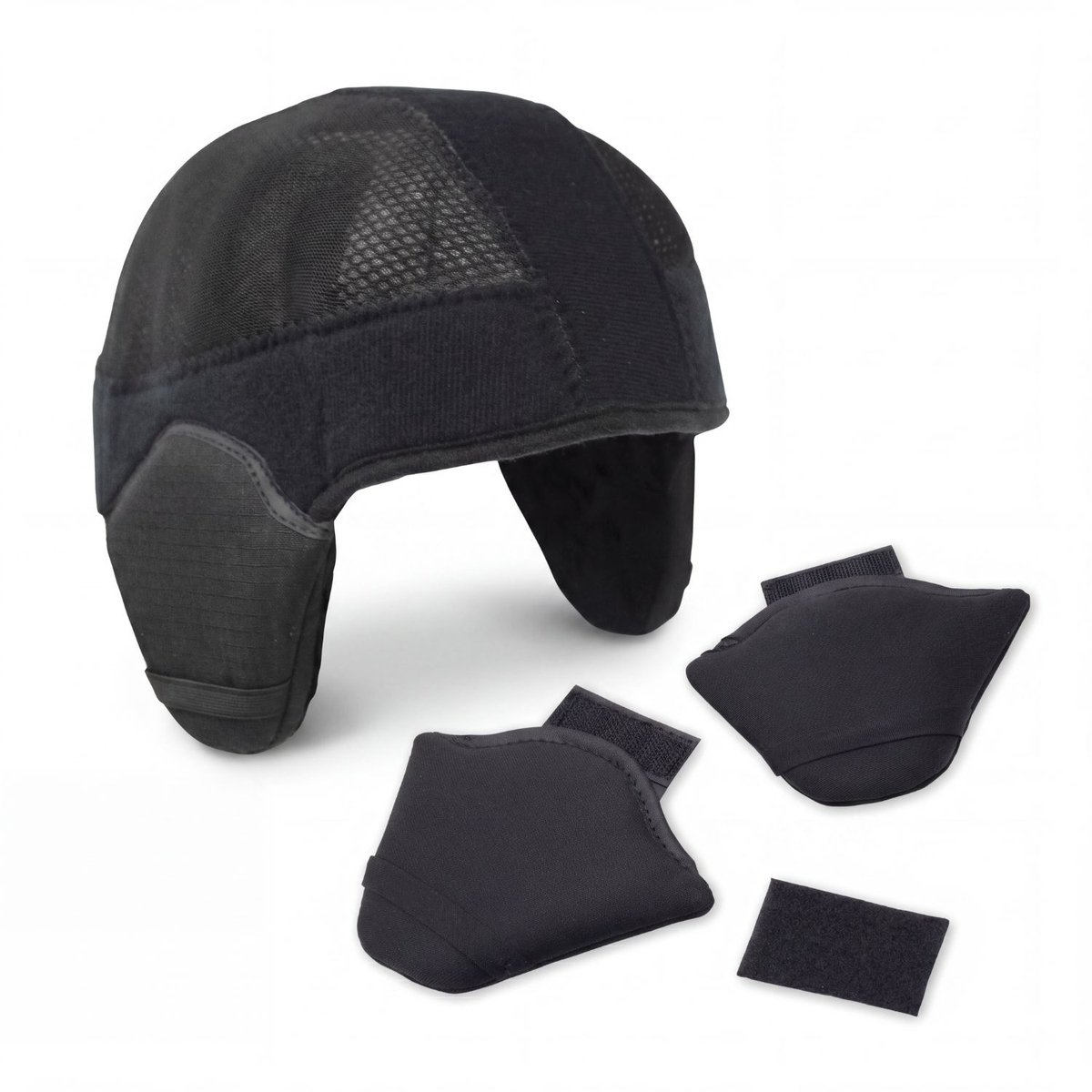 GO-OFF Oorkappen Fietshelm Set Maat L – Wintervoering & Zomer Oorbescherming tegen Windgeruis – Voor Fietshelm, E-Bike en Speed Pedelec Helm