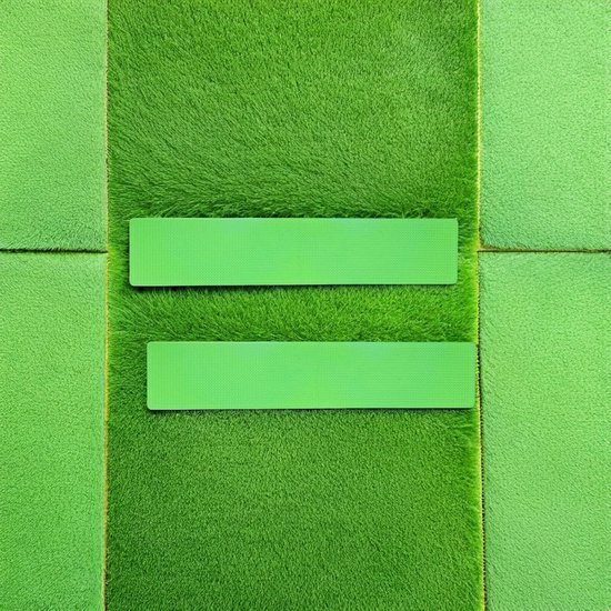 Veldmarkeringen Set - Sport Markeringen - Sport Training - Robuust PVC Materiaal - 12 Stuks - Groen — afbeelding 4