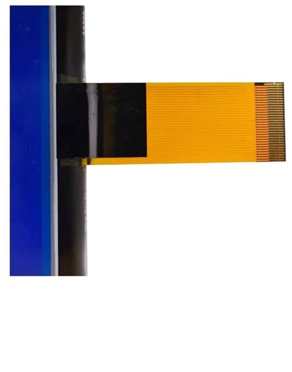 LCD Scherm - Display Unit - Auto Instrumenten - Directe Vervanging - 97.5x38mm - Zwart