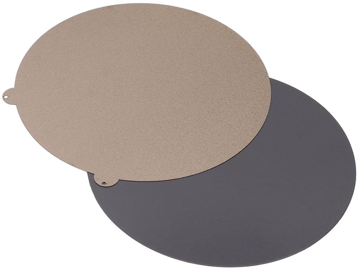RIZGHWOY Dubbelzijdige PEI Spring Stalen Plaat 270 Mm DIA Magnetische Basisplaat met Matte Textuur voor Super Racer -printer