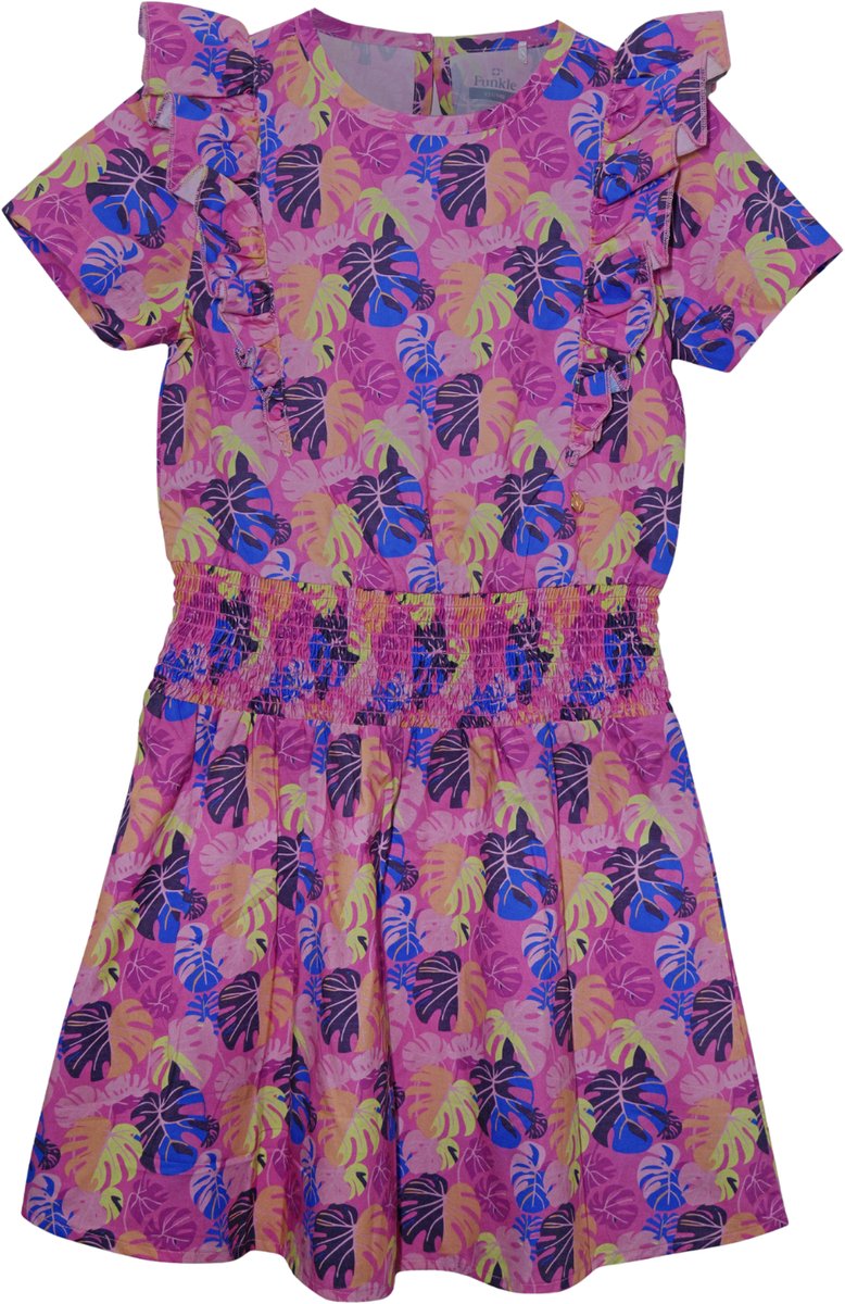 Funkle Jurk Orchid Petal – Meisjes jurk – Luxe Kinderkleding