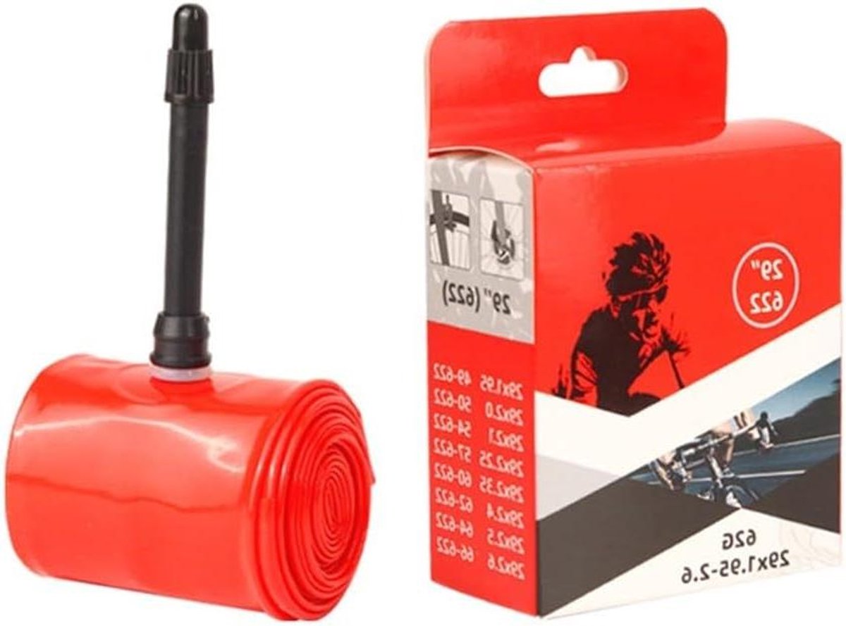 Fietsbinnenband - Lichtgewicht band - Fietsen - Punctiebestendig - 29 Inch - Rood
