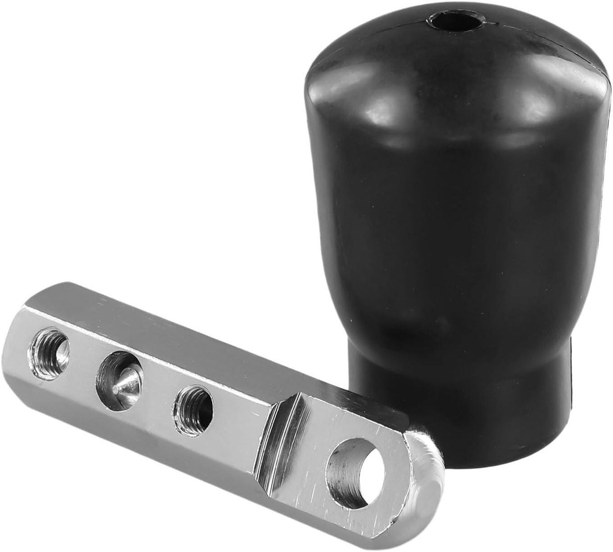 Kabel Connector - Fitness Onderdeel - Apparatuur Reparatie - Rubber Stootdemping - 5-6mm Kabels - Zilverkleurig