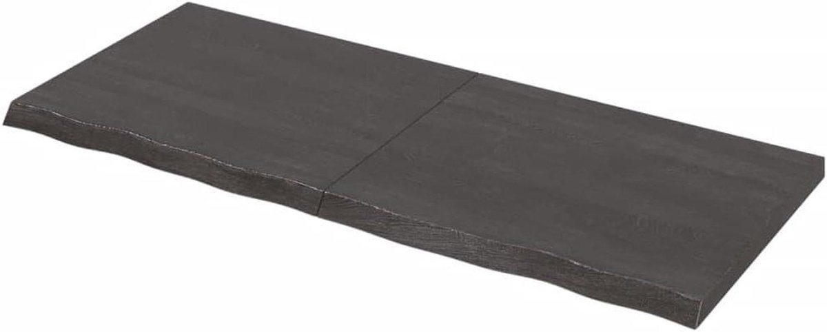Wandplank - Houten plank - Ruimte creëren - Opvouwbaar ontwerp - 120 x 50 cm - Donkergrijs