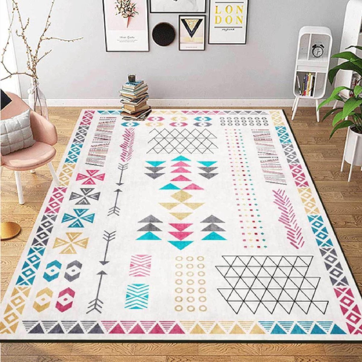 Vloerkleed - Zacht kleed - Woonkamer decoratie - Geschikt voor vloerverwarming - 200 x 300