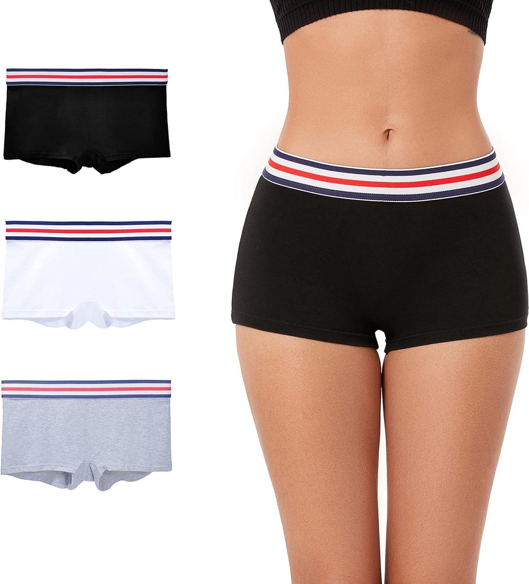 Comfortabele Katoenen Boyshorts voor Dames - Ademend, Rekbaar en Perfect voor Elke Dag