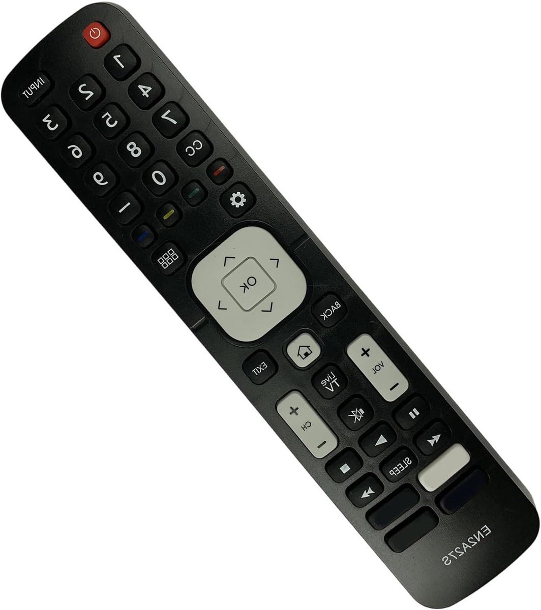 Afstandsbediening - TV Controller - TV Bediening - Directe Werking - 20.5 cm - Zwart