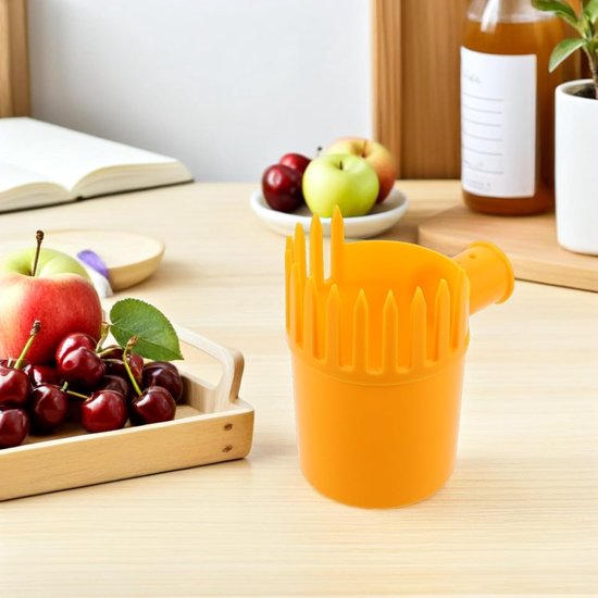 Fruitplukker Gereedschap - Oogststok Klauw - Fruit Oogsten - Beschermt Fruit - 13 x 9 x 9 cm - Oranje — afbeelding 5